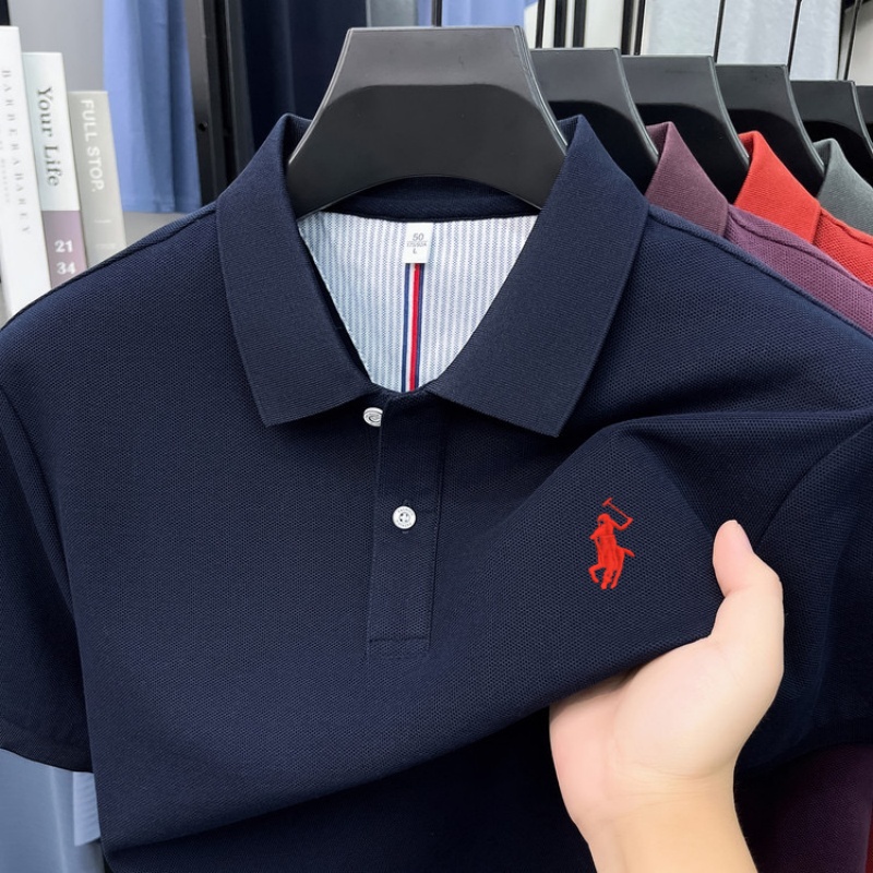 Polo Shirt Pique - 100% reine Baumwolle 2026 High-End Marken
