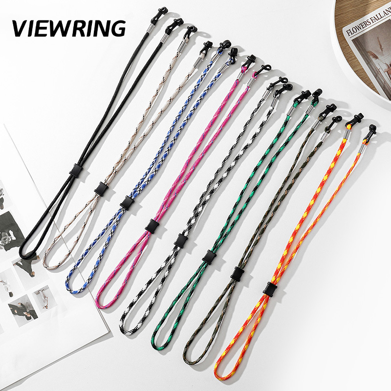 Sunglass Retainer Cord - Outdoor Geflochtenes Brillenband Verstellbares Rutschfestes Sonnenbrillenband