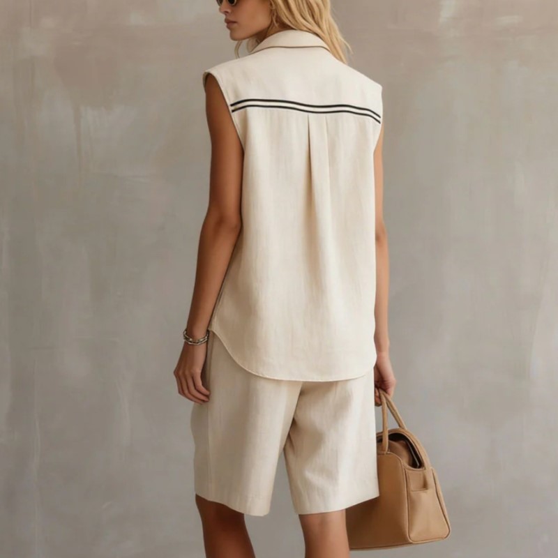 Sommermode: Zweiteiliges Set a – Linen Shirt Breathable Bewertung und Preis