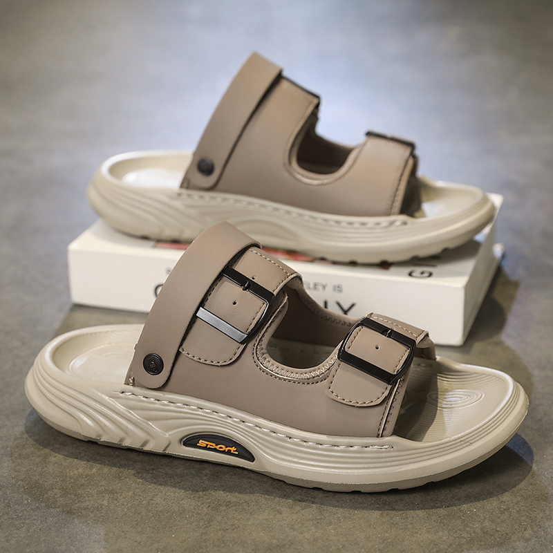 Plattform-Leder-Herren-Slipper – Flip Flop Leather Men Bewertung und Preis