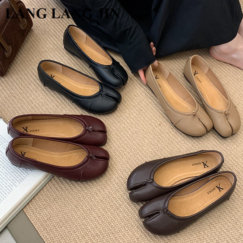 Frühling Split Toe Frauen Ball – Espadrille Slip On Bewertung und Preis