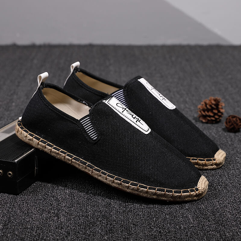 Leinen Herren Freizeitschuhe L – Espadrille Slip On Bewertung und Preis